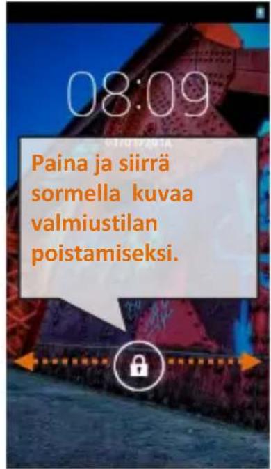 NGM Forward Art - Virran kytkeminen ja katkaiseminen sekä valmiustila - 1