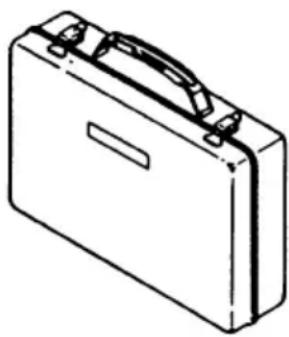 HITACHI W 6VB - Stalen draagkoffer - 1
