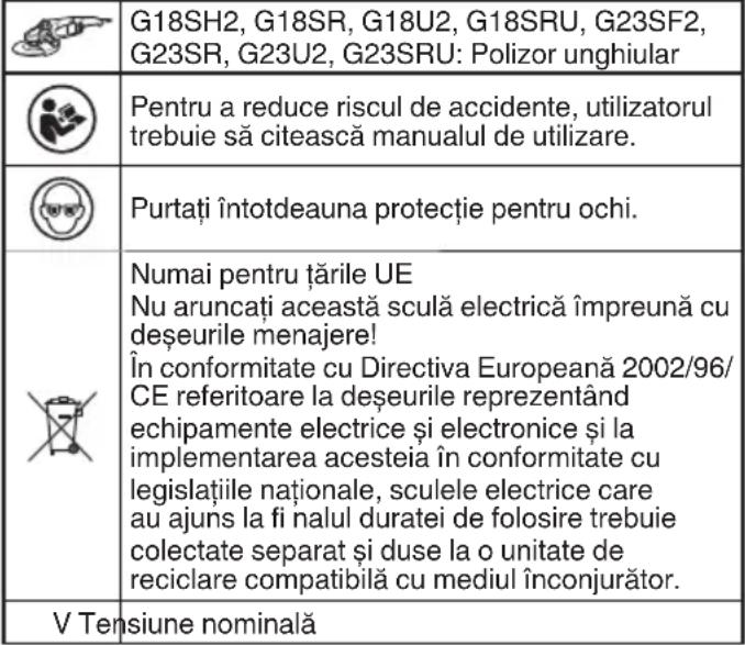 HITACHI G 18SH2 - AVERTISMENT - 1