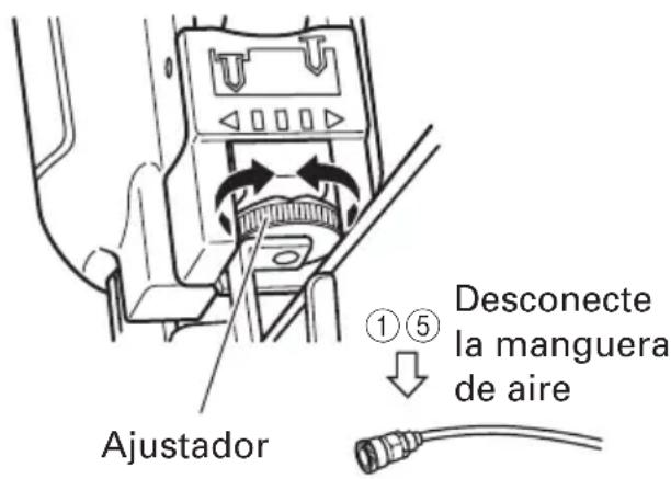 HITACHI N3804AB2 - AJUSTE DE LA PROFUNDIDAD DE GRAPADO - 1
