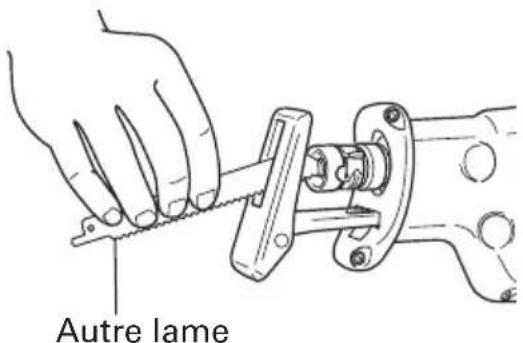 HITACHI CR 13VA - SI LA LAME EST CASSEE - 1