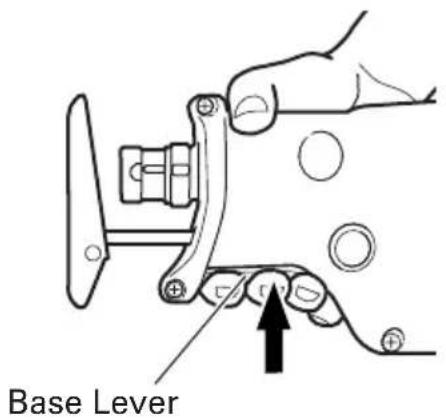 HITACHI CR 13VA - Adjusting the blade reciprocating speed - 2