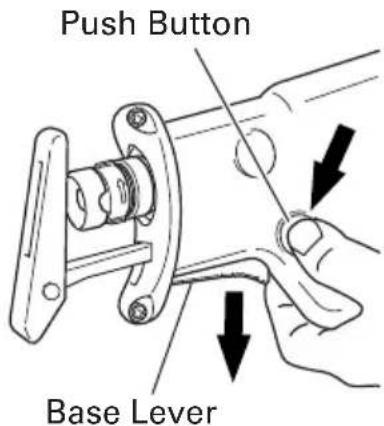 HITACHI CR 13VA - Adjusting the base - 1