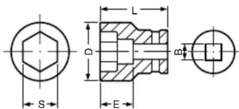 HITACHI WR 16SA - Variety of sockets - 1