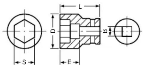 HITACHI WH 14 - Variety of sockets - 1