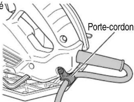 HITACHI C 7SB3 - UTILISATION DU PORTE-CORDON - 1