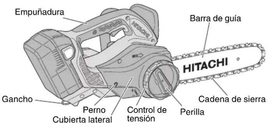 HITACHI CS 36DL - Sierra deadena a bateria (CS36DL) - 2