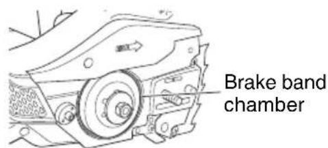 HITACHI CS 36DL - CAUTION - 2