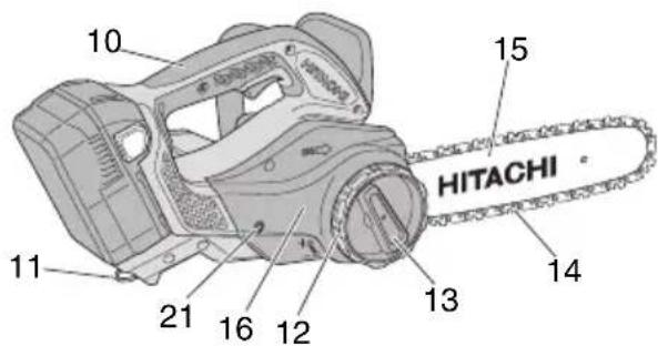 HITACHI CS 36DL - WHAT IS WHAT? - 2