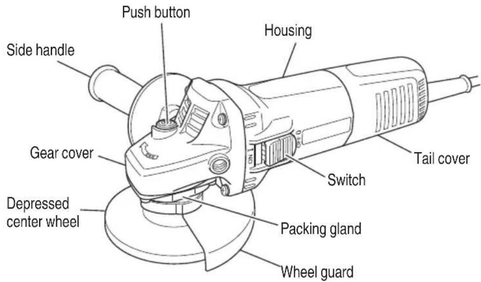 HITACHI G 12SR4 - NAME OF PARTS - 1