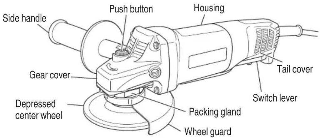 HITACHI G 12SQ2 - NAME OF PARTS - 1