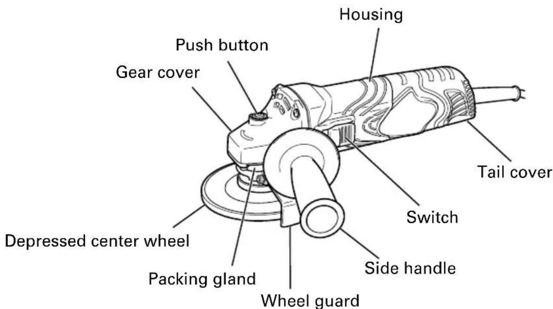 HITACHI G 12SN - NAME OF PARTS - 1