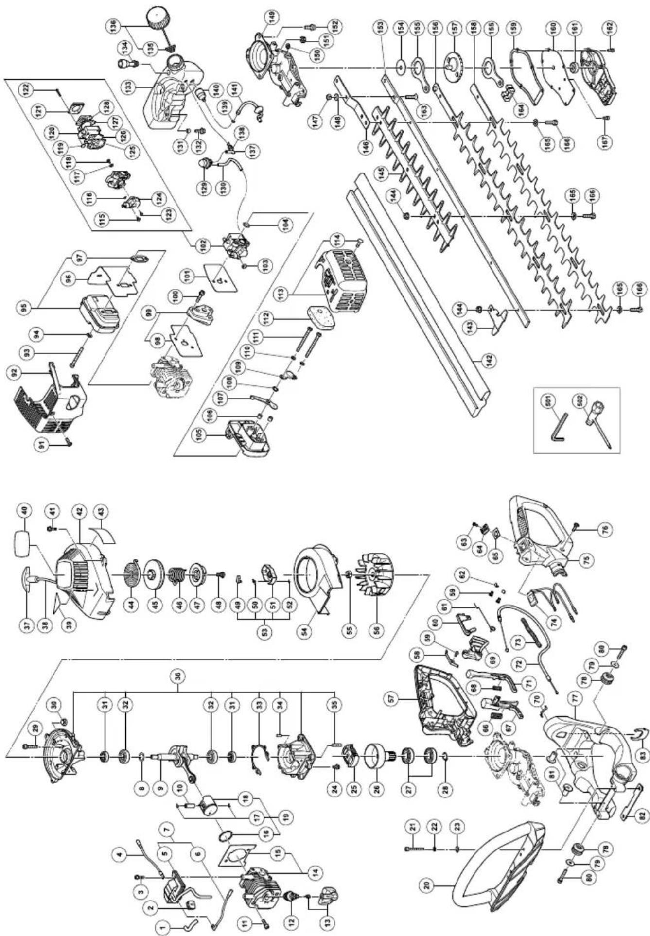 HITACHI CH 50EA3 - Kuukausittainen huolto - 1
