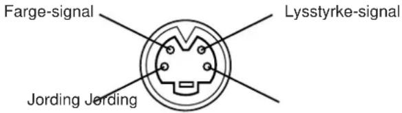 HITACHI CPX958W - Signal-utgangskontakter - 1