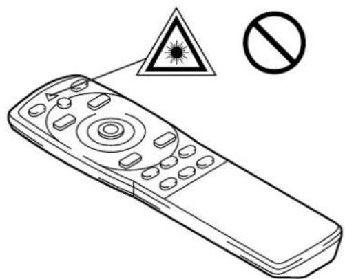 HITACHI CPX958W - ■ Ikke plasser gjenstander foran linsen fordi lampelyset genererer høy temperatur. - 2