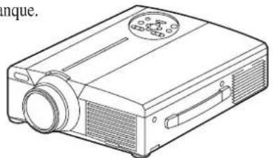 HITACHI CPX958W - Vérification du contenu de l'emballage - 1