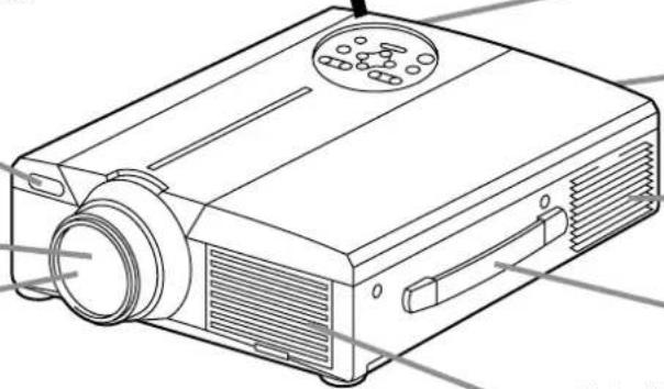 HITACHI CPX958W - TEMP indikator - 1