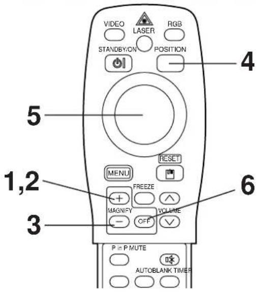 HITACHI CPX958W - Vergrößerungsfunktion - 1