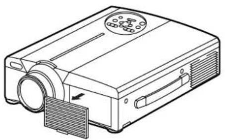 HITACHI CPX958W - Nettoyage du filtre à air - 1