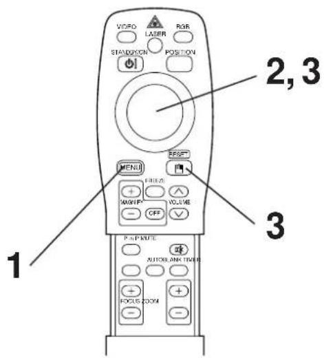 HITACHI CPX958W - Adjustments and functions - 2