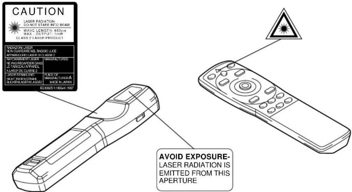 HITACHI CPX958W - Warning - 1