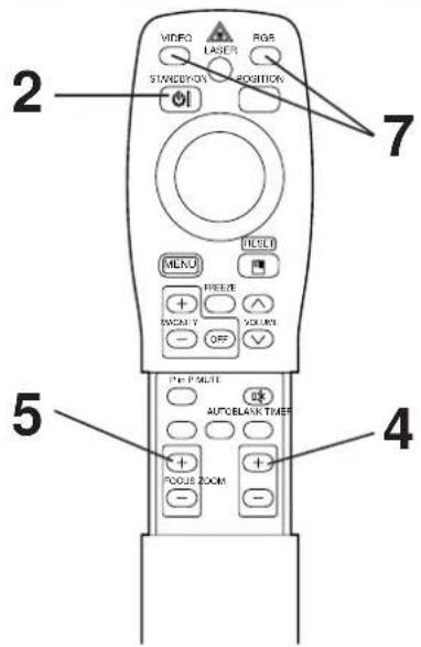 HITACHI CPX958W - Grundlegende Bedienung - 2