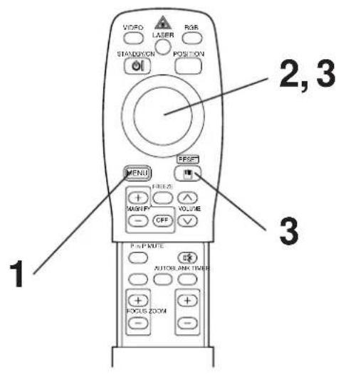 HITACHI CPX958W - Einstellungen und Funktionen - 2