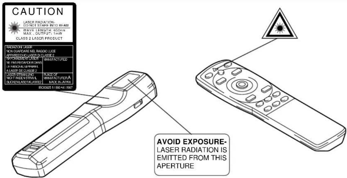HITACHI CPX958W - Advertencia - 1