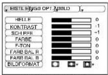 HITACHI CPX275W - Einstellungsmenü - 2