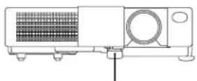 HITACHI CPX275W - Ajuste do ângulo - 1