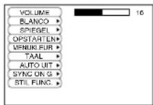 HITACHI CPX275W - "No Signal" menu - 1