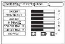 HITACHI CPX275W - Setup Menu - 3