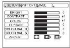 HITACHI CPX275W - Menú de ajust - 3