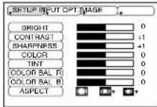 HITACHI CPX275W - Setup Menu - 2