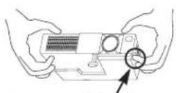 HITACHI CPX275W - Réglage de l'angle - 2