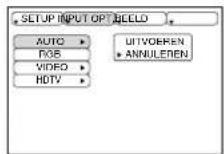 HITACHI CPX275W - "Input" menu - 1