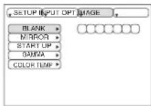 HITACHI CPX275W - Image Menu - 1