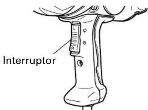 HITACHI WR 22SA - Operación del interruptor (Fig.3) - 1