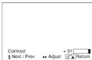 HITACHI CMP420V2 - Example: Selecting the Picture screen - 6