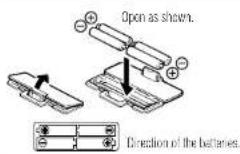 TANITA UM020 - PREPARATIONS BEFORE USE - 1