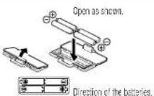 TANITA BF683W - PREPARATIONS BEFORE USE - 1