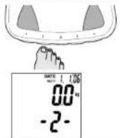 TANITA BF683W - MESURE DU TAUX DE GRAISSE CORPORELLE ET MESURE DU POIDS - 1