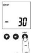 TANITA BF683W - PROGRAMMATION DU MODE INVITE - 1