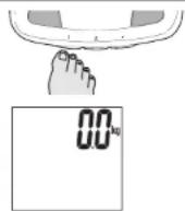 TANITA BF679W - O apareño emitirás主要领导 un beep e oesoradora mostará "0.0". Apos entào, subpoena no apareño. - 1