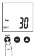 TANITA BF679W - PROGRAMMATION DU MODE INVITE - 1