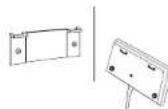 TANITA BF522 - INSTALLING THE DISPLAY BOX - 2