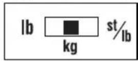 TANITA BC585F - COMMUTATION DU MODE POIDS - 3