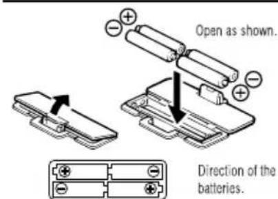 TANITA BC585F - PREPARATIONS BEFORE USE - 1