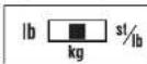 TANITA InnerScan BC558 - SWITCHING THE WEIGHT MODE - 2