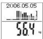 TANITA InnerScan BC558 - % de grasa corporal: - 6